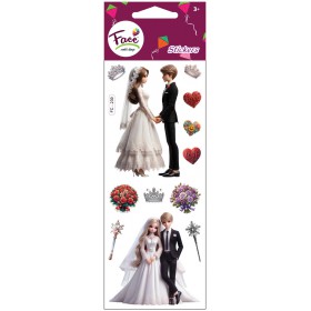 GELİN DAMAT STİCKER FC-239